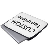 Maßgeschneiderter 13" oder 14" Neoprenschlauch Laptopschutzhülle (Vorne Knopf)