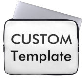 Maßgeschneiderter 13" oder 14" Neoprenschlauch Laptopschutzhülle (Vorderseite)