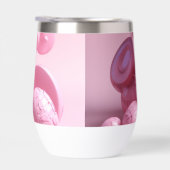 Maßgeschneiderter 3D-Rosa-Swirl (Rechts)