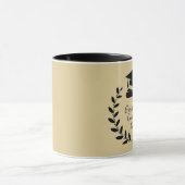 Maßgeschneiderter Abschluss für klassische Glückwu Tasse (Zentrum)