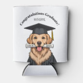 Maßgeschneiderter Abschluss Niedlich Golden Retrie Dosenkühler (Vorderseite)