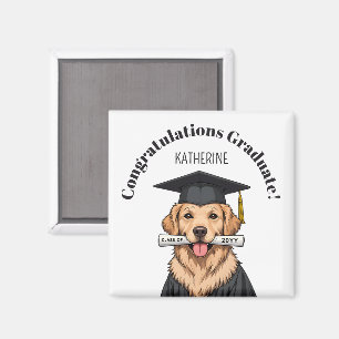 Maßgeschneiderter Abschluss Niedlich Golden Retrie Magnet