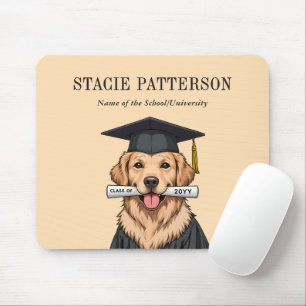 Maßgeschneiderter Abschluss Niedlich Golden Retrie Mousepad