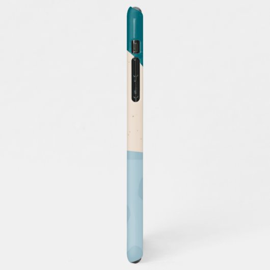 Maßgeschneiderter Abstrakter Leaf-Haushalt iPhone Hülle (Linke Seite)