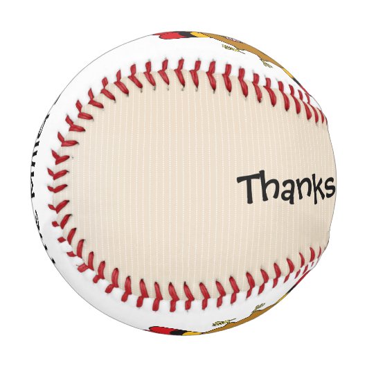 Maßgeschneiderter Alberner Erntedank Türkei Baseball (Vorderseite Links)