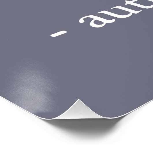 Maßgeschneiderter Angebotsdruck Poster (Ecke)