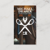 Maßgeschneiderter Anzug | Seamstress Visitenkarte (Vorderseite)