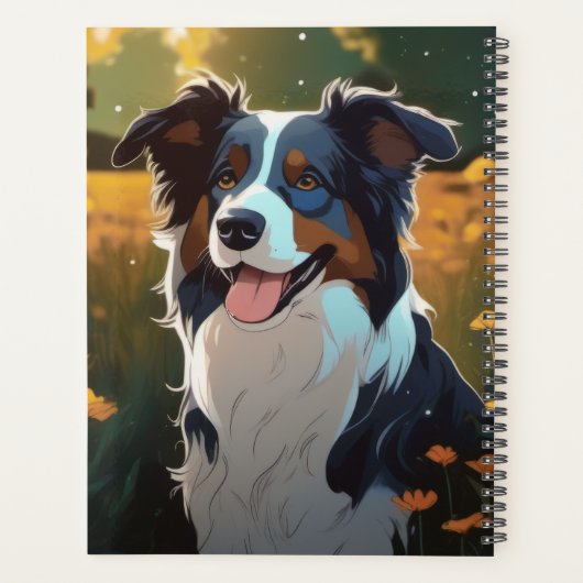 Maßgeschneiderter Australischer Schäferhund Planer (Rückseite)