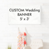 Maßgeschneiderter Banner 5' x 3' (Insitu)