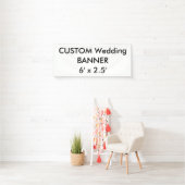 Maßgeschneiderter Banner 6' x 2,5' (Insitu)