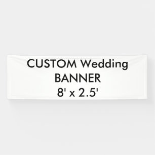 Maßgeschneiderter Banner 8' x 2,5'