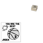 Maßgeschneiderter Basketball-Pop-Spark Gummistempel (Stempel)