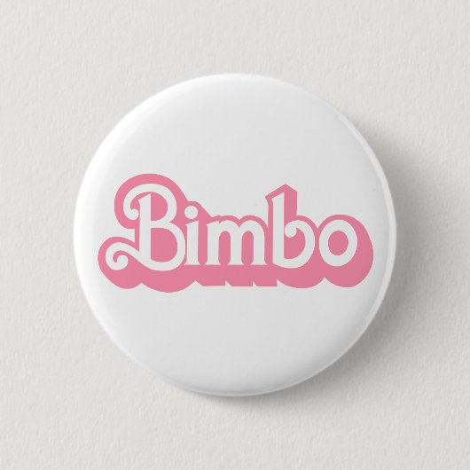 Maßgeschneiderter Bimbo Button (Vorderseite)