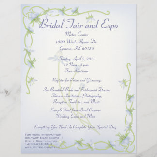 Maßgeschneiderter Bridal Fair Flyer