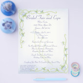 Maßgeschneiderter Bridal Fair Flyer (Einzeln)