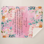 Maßgeschneiderter Brief oder Notizblock für sie mi Sherpadecke (Vorderseite (Horizontal))