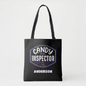 Maßgeschneiderter Candy Inspector Trick oder Treat Tasche (Vorderseite)