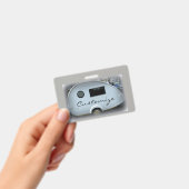 Maßgeschneiderter Caravan-Teardrop-Camper  Ausweis (Handheld)