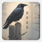 Maßgeschneiderter Crosssticker Quadratischer Aufkleber (Vorderseite)