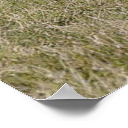 Maßgeschneiderter Deutscher Hirte mit Adorable Wel Poster (Ecke)