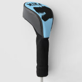 MAßGESCHNEIDERTER DINOSAURIER Golf-Schlagholzabdec Golf Headcover (angewinkelt)