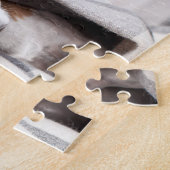 Maßgeschneiderter Dog Bone & Paw Print Foto Collag Puzzle (Seite)