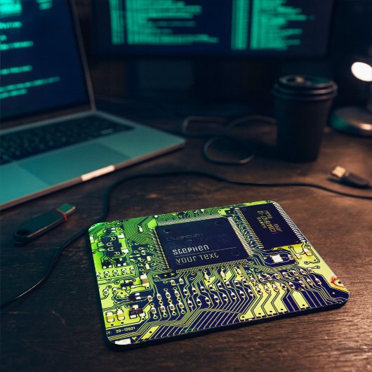 Maßgeschneiderter Druckschaltkreis - Geek electron Mousepad