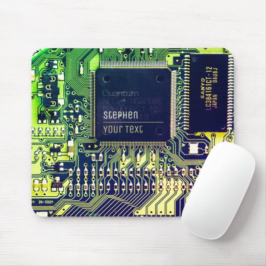 Maßgeschneiderter Druckschaltkreis - Geek electron Mousepad (Mit Mouse)