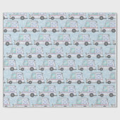 Maßgeschneiderter E-Mail-Lkw Geschenkpapier (Flach)