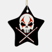 Maßgeschneiderter Edelmetallschmuck- und Roll-Drum Keramikornament (Rechts)