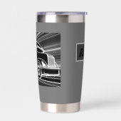 Maßgeschneiderter Edelstahlklumpen Thermobecher (Links)