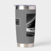 Maßgeschneiderter Edelstahlklumpen Thermobecher (Rechts)