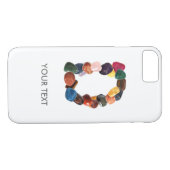 Maßgeschneiderter Edelstein "D" Case-Mate iPhone Hülle (Rückseite (Horizontal))