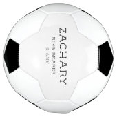 Maßgeschneiderter Ehering Fußball (Gedreht)
