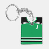 Maßgeschneiderter Eishockey Uniform Keyring, Lacro Schlüsselanhänger (Vorderseite links)