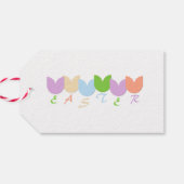 Maßgeschneiderter Eleganter Frühling, Ostern Geschenkanhänger (Rückseite Horizontal)