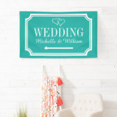 Maßgeschneiderter Empfang-Richtungsbanner Banner (Insitu)