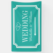 Maßgeschneiderter Empfang-Richtungsbanner Banner (Vertikal)