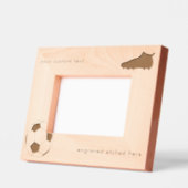 Maßgeschneiderter Etched American Football Soccer Geätzte Rahmen (Links)