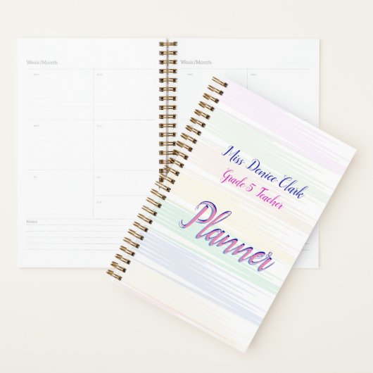 Maßgeschneiderter Farblehrer Planer (Anzeige)