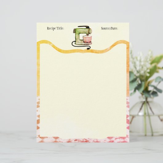 Maßgeschneiderter Farbstand Mixer Backrezeptorkopf (Stehend Vorderseite)