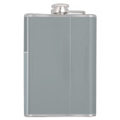 Maßgeschneiderter Flasche mit dem Herzmuster Flachmann (Rückseite)