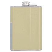 Maßgeschneiderter Flasche mit dem Herzmuster Flachmann (Rückseite)