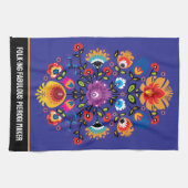 Maßgeschneiderter Folk-ing Fabulous Pierogi Maker Geschirrtuch (Horizontal)