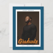 Maßgeschneiderter Foto-Abschluss Ankündigung (Vorderseite)