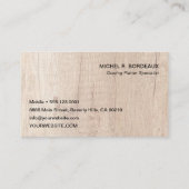 Maßgeschneiderter Foto-Collage Grazing Platter Cat Visitenkarte (Rückseite)