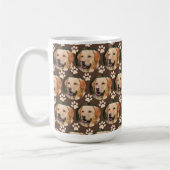 Maßgeschneiderter Foto-Musterhund Kaffeetasse (Links)