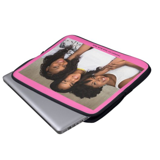 Maßgeschneiderter Foto Notebook-Sleeve Laptopschutzhülle (Vorne Knopf)