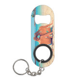 Maßgeschneiderter Foto Schlüsselanhänger Flaschenö Mini Flaschenöffner (Vorderseite)