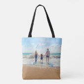 Maßgeschneiderter Foto Totbeutel mit eigenem Desig Tasche (Rückseite)